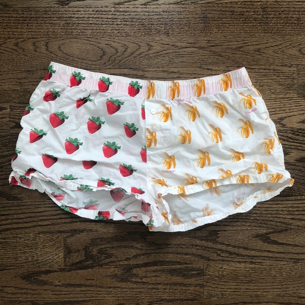 PINK Go Bananas! Pajama Shorts